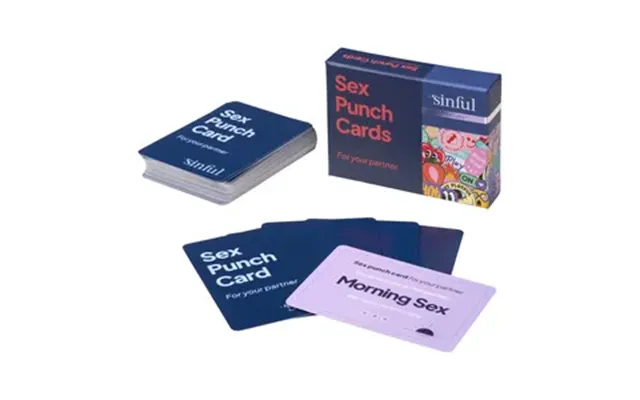 Sinful Sex Punch Cards
