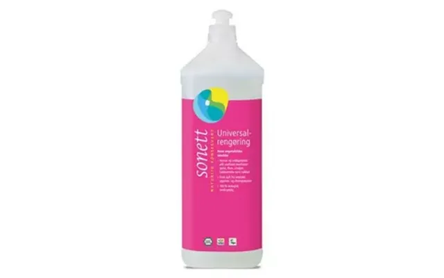Sonett Universalrengøring Citrongræs & Appelsin - 1 Liter