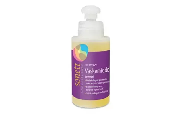 Sonett Vaskemiddel Fl. Lavendel - 120 Ml