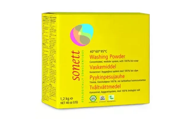 Sonett Vaskepulver - 1,2 Kg.