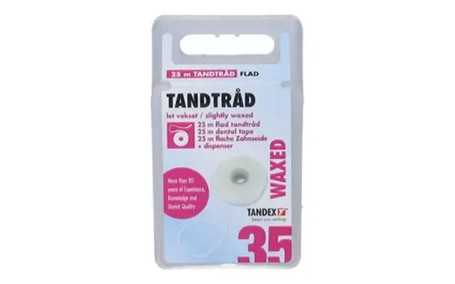 Tandex Tandtråd Flad - 25m.