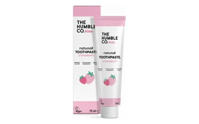 The Humble Co. Humble Toothpaste Kids Strawberry - 75 Ml.