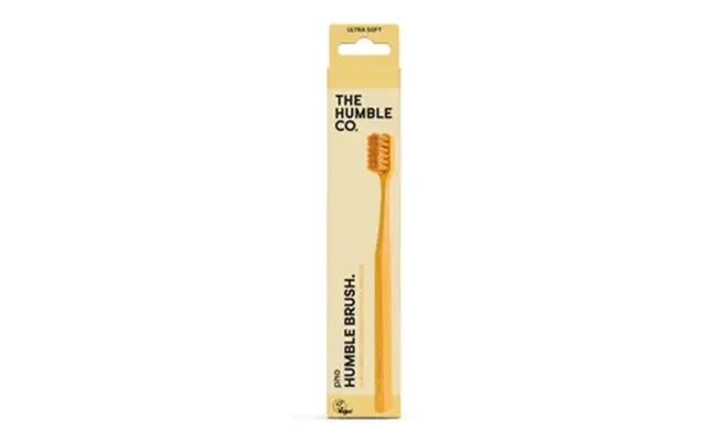 The Humble Co. Pro Humble Brush Plant-based Ultra Soft Yellow - 1 Stk