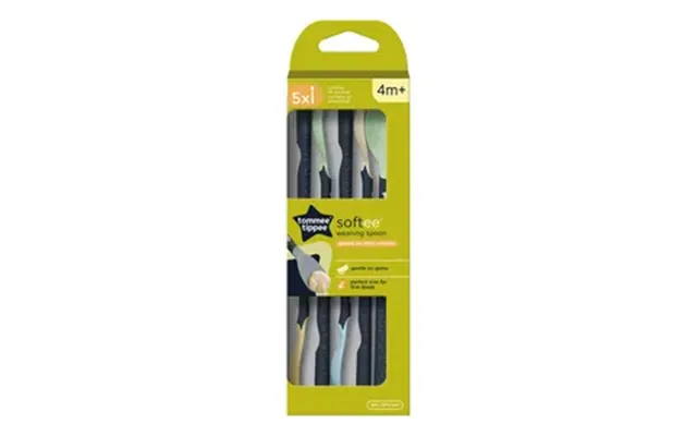 Tommee Tippee Softee Skeer 4 Mdr. - 5 Stk.
