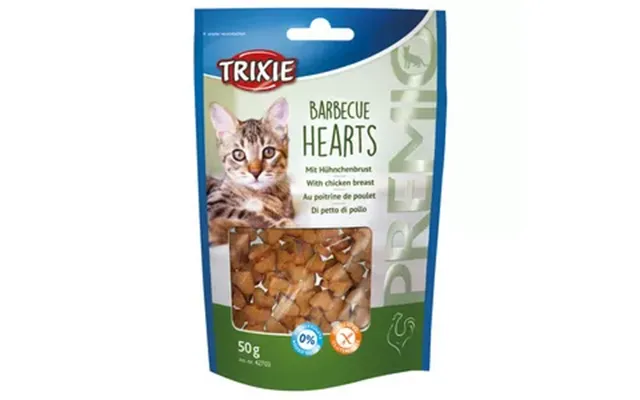 Trixie Premio Barbecue Hjerte Snacks - 50g