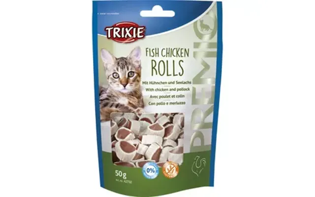 Trixie Premio Ruller M. Kylling Og Laks - 50g