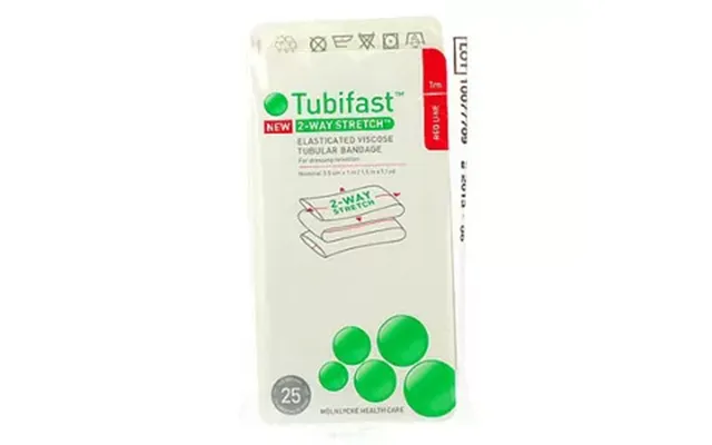 Tubifast 2-way Stretch Rød 3,5 Cm X 1 M - 1 Stk.