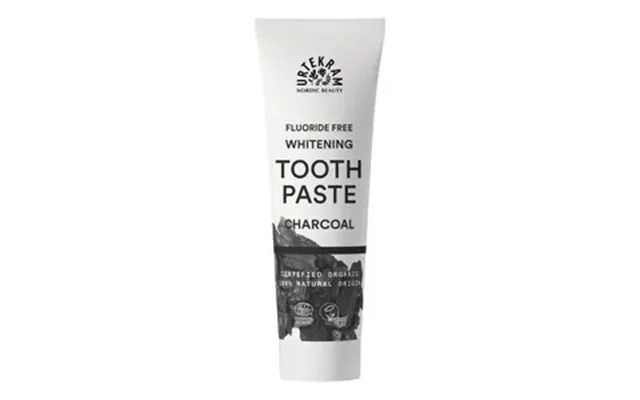 Urtekram Beauty Charcoal Tandpasta - 75 Ml.