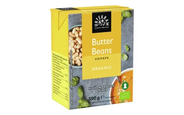 Urtekram Food Butter Beans Tetra Ø - 390 G.