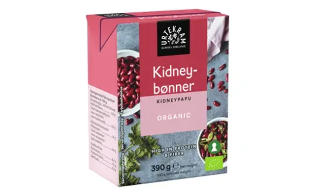 Urtekram Food Kidneybønner Tetra Ø - 390 G.