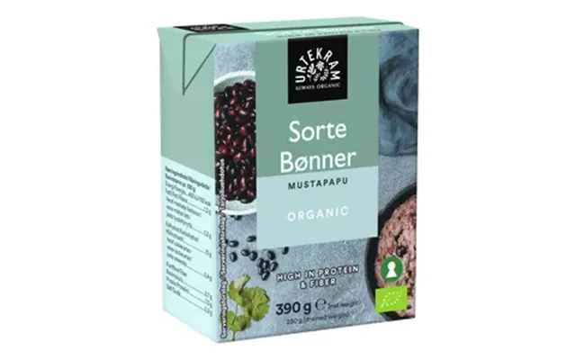 Urtekram Food Sorte Bønner Tetra Ø - 390 G.