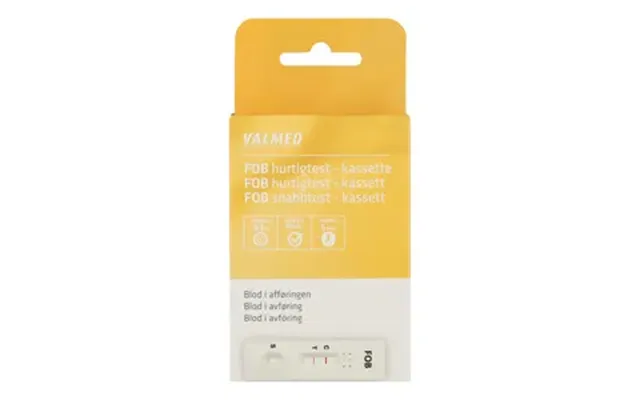 Valmed Fob Test Blod I Afføring - 1 Stk.