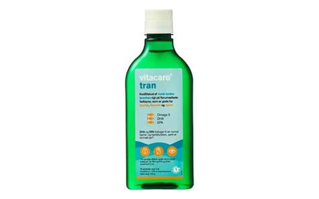 Vitacare Levertran U. Citrus Smag - 375 Ml