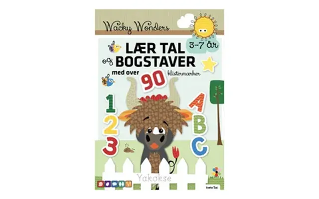 Wacky Wonders Aktivitetsbog - Lær Tal & Bogfstaver