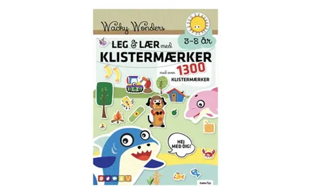 Wacky Wonders Aktivitetsbog - Leg & Lær Med Klistermærker