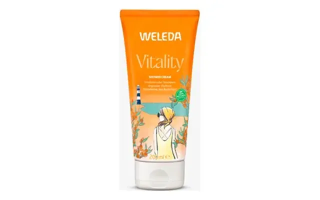 Weleda Vitality Creamy Body Wash - 200 Ml.