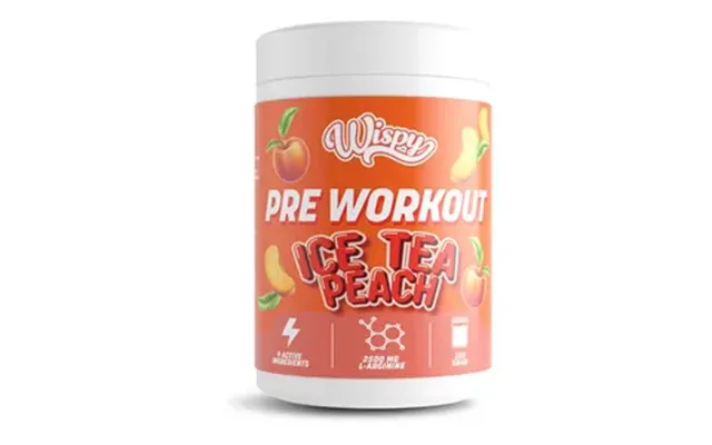 Wispy Pre Workout Ice Tea Peach - 350 G.