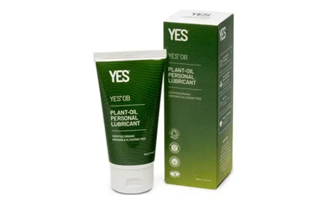 Yes Ob Øko Planteoliebaseret Glidecreme - 80 Ml.