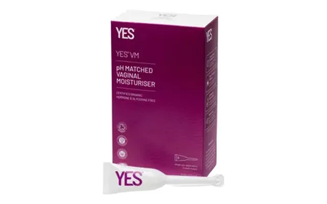 Yes Vm Øko Vandbaseret Vaginal Fugtighedsgel Applikator 5 Ml - 6 Stk