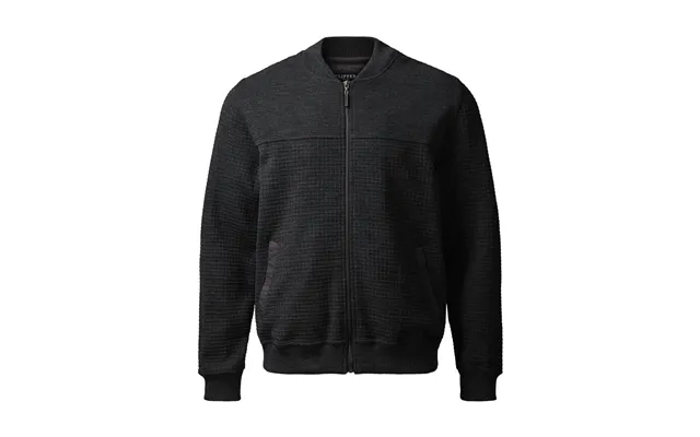 Clipper Dundee Cardigan Bomber 50124 - Charcoal