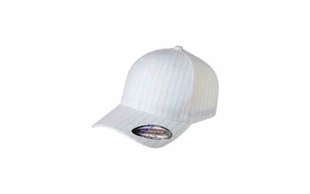 Flexfit Cap White Pinstripe Large X-large