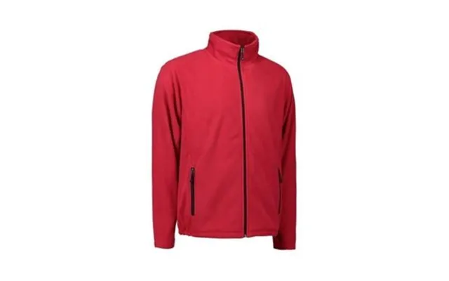 Id Fleece Jakke 0803 Rød-2xl