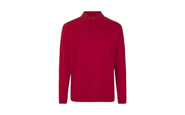 Id Pro Wear Polo Med Lange Ærmer 0336 Rød-6x-large