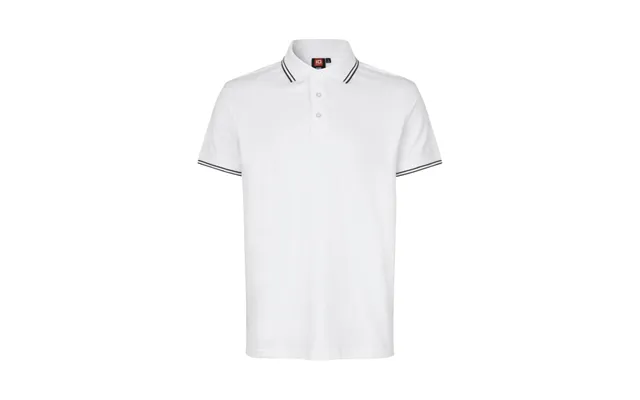 Id Stretch Polo 0522 Hvid-3x-large