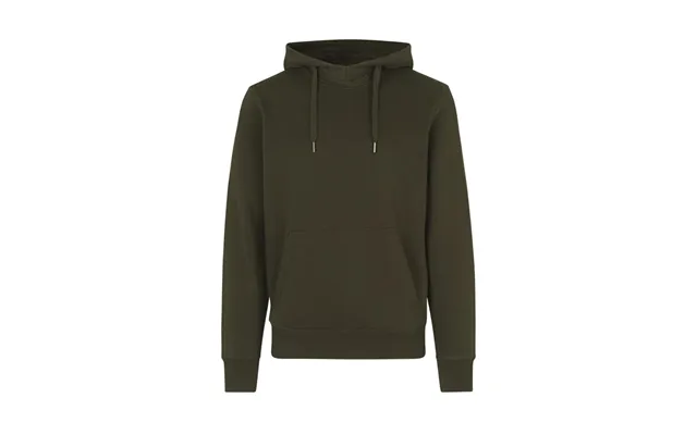 Id Sweatshirt Med Hætte 0636 Oliven-3x-large