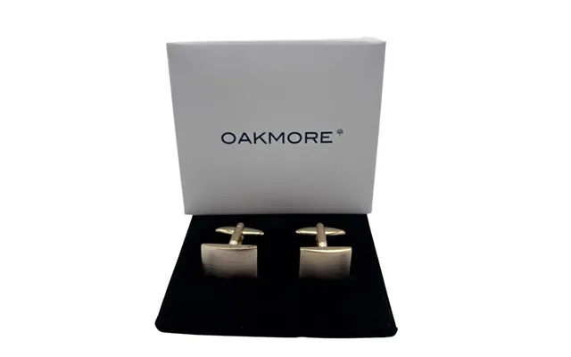 Oakmore Manchetknapper Oma018 Guld Plade
