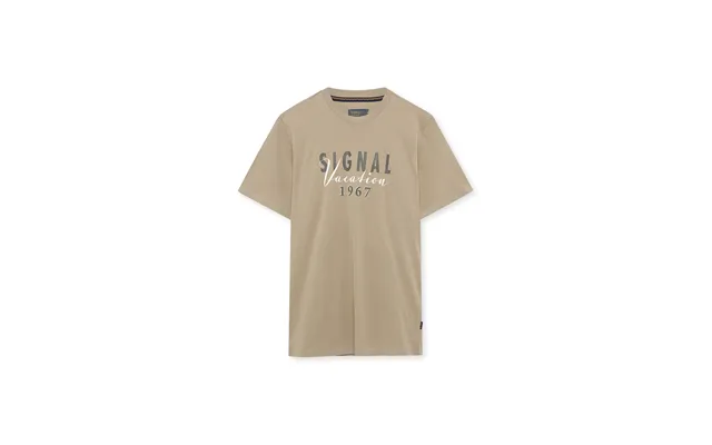 Signal T-shirt Finn Savana Sand-x-large