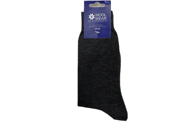 Wool Of Scandinavia Ekstra Fine Merinould Tynde Uldsokker 43-46
