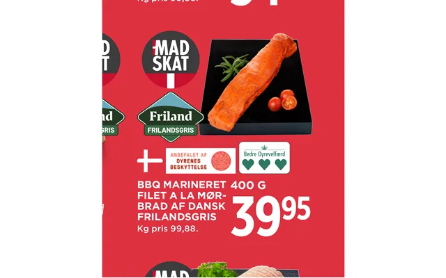Bbq Marineret Filet A La Mørbrad Af Dansk Frilandsgris