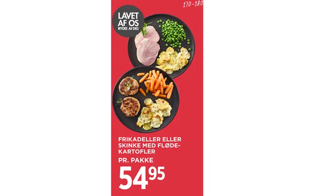 Frikadeller Eller Skinke Med Flødekartofler