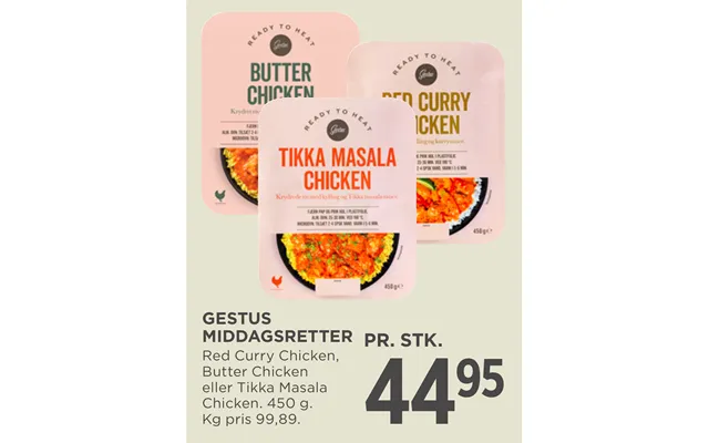 Gestus Middagsretter