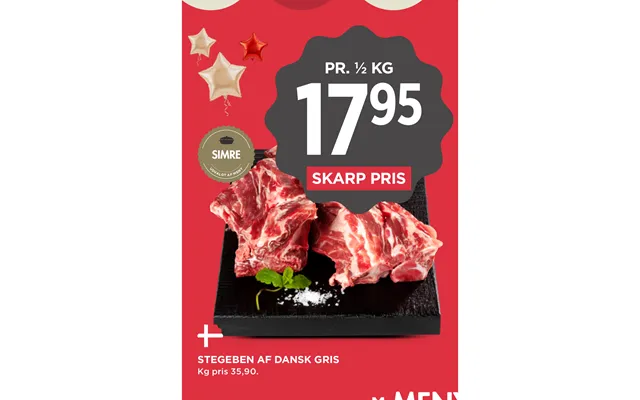 Stegeben Af Dansk Gris