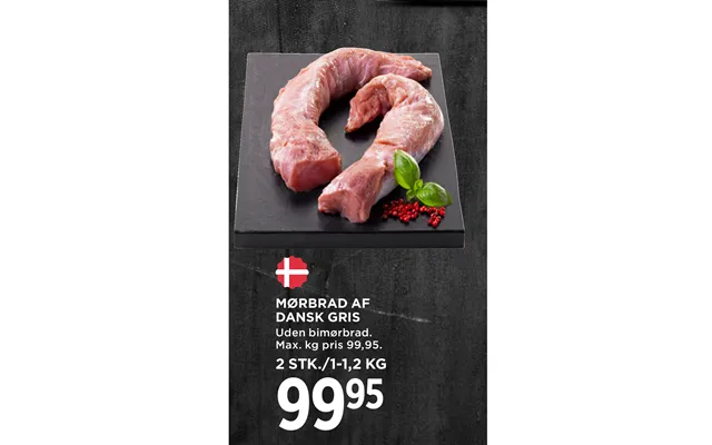 Mørbrad Af Dansk Gris