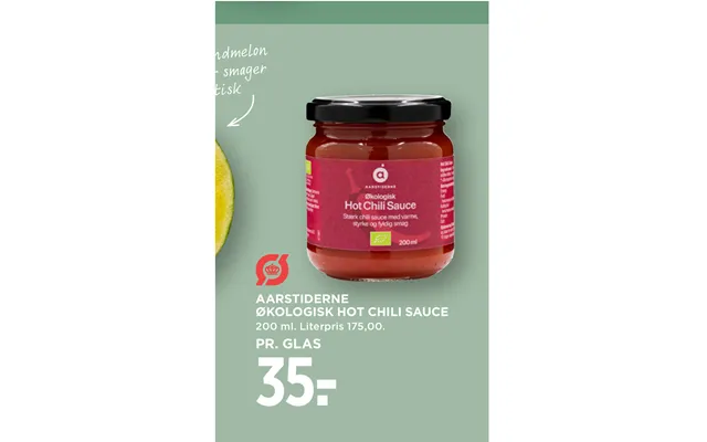 Aarstiderne Økologisk Hot Chili Sauce