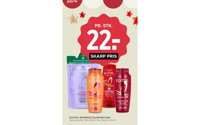 Elvital Shampoo Eller Balsam