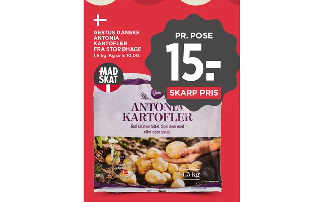 Gestus Danske Antonia Kartofler