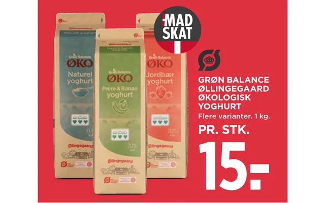 Grøn Balance Øllingegaard Økologisk Yoghurt