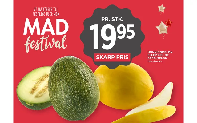 Honningmelon Eller Piel De Sapo Melon