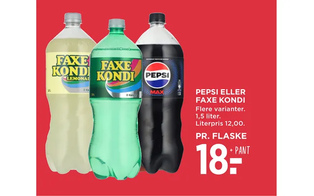 Pepsi Eller Faxe Kondi