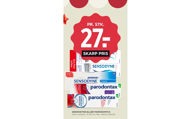 Sensodyne Eller Parodontax