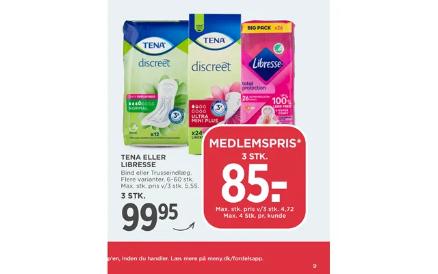 Tena Eller Libresse
