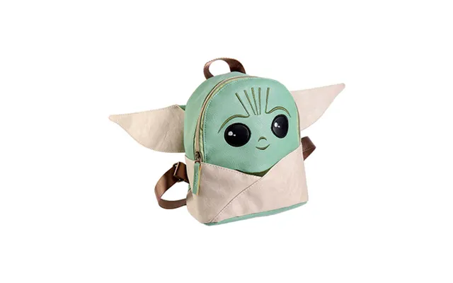 Baby Yoda Læder Rygsæk - The Mandalorian