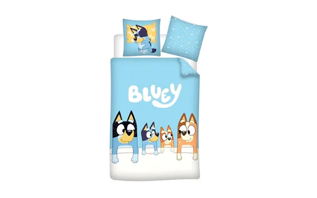 Bluey Sengetøj - Lyseblå
