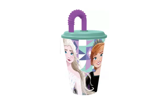 Disney Frost Krus Med Lilla Sugerør