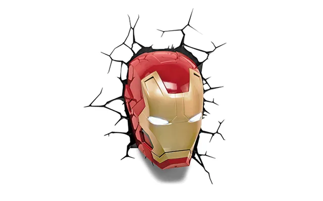 Iron Man Maske Led 3d Lampe