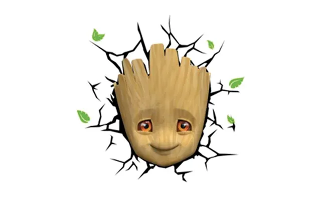 Marvel Baby Groot 3d Led Lampe